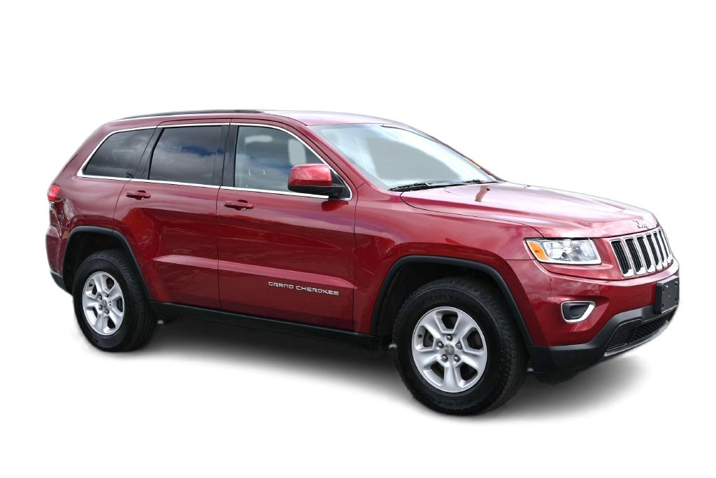 Used 2015 Deep Cherry Red Crystal Pearlcoat Jeep Laredo image 3