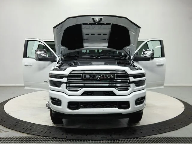 New 2026 Bright White Clear-Coat Exterior Paint RAM Laramie image 11