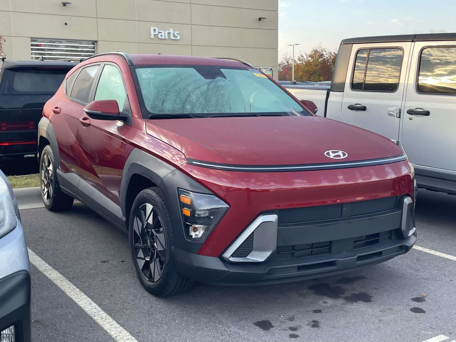 Used 2024 Ultimate Red Metallic Hyundai SEL image 2