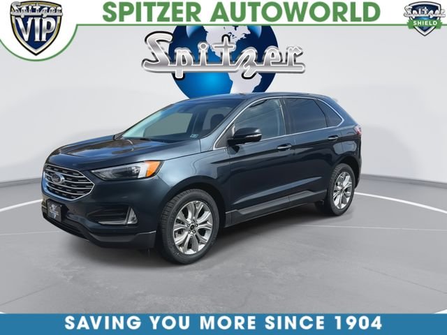Used 2024 Blue Ford Titanium image 4