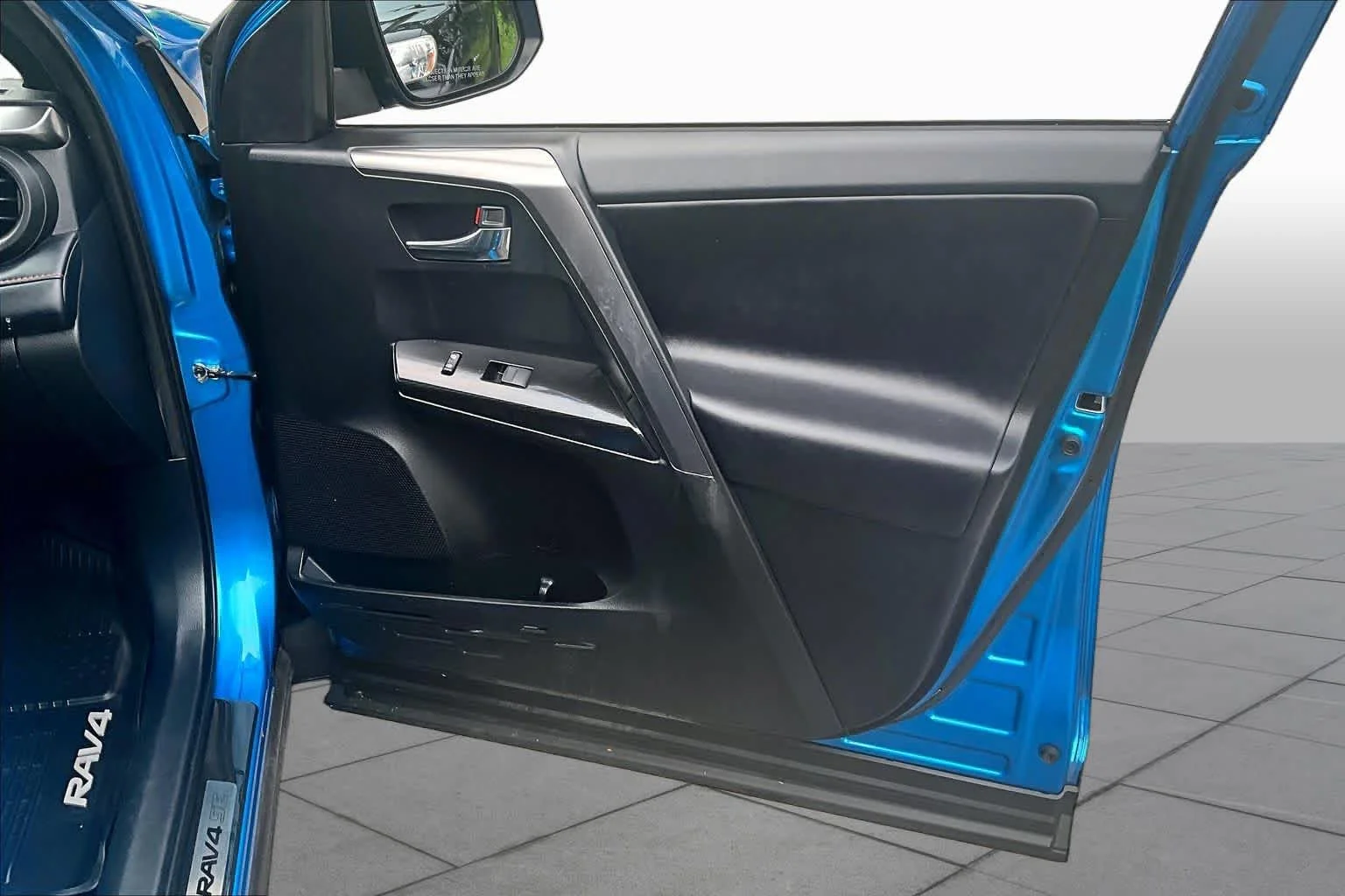Certified Used 2018 Electric Storm Blue Toyota SE image 22