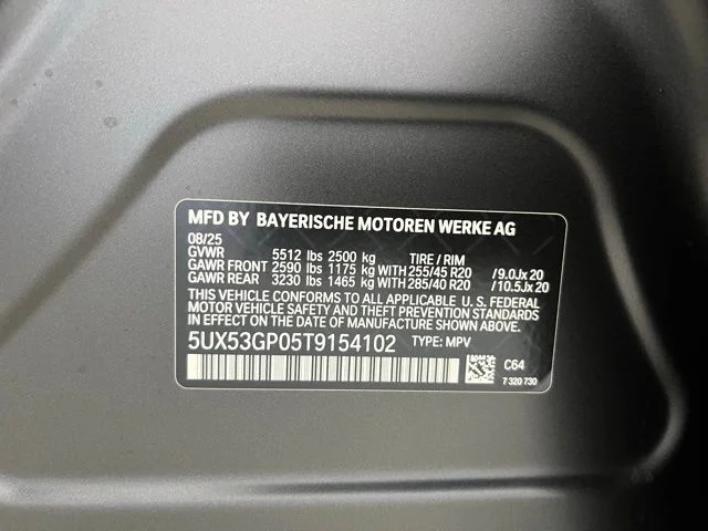 New 2026 Frozen Deep Grey BMW 30 xDrive image 26