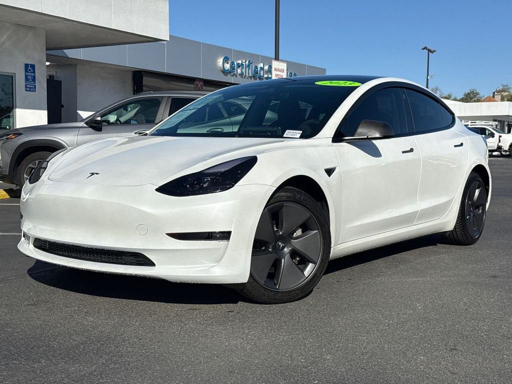 Used 2023 Tesla Model 3 Base with VIN 5YJ3E1EA3PF569488 for sale in Scottsdale, AZ