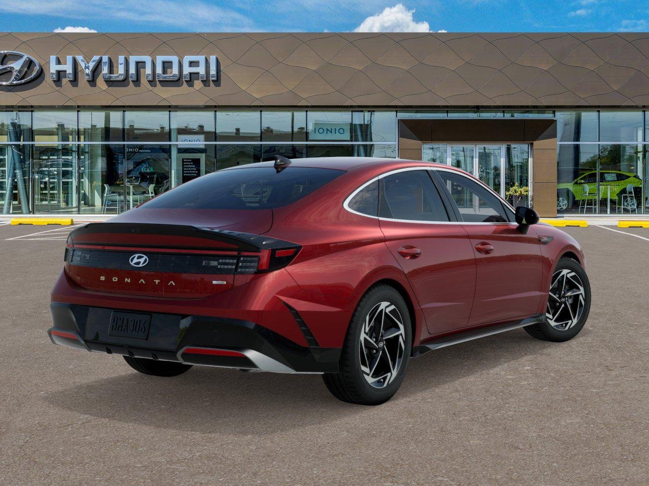 New 2026 Ultimate Red Hyundai SEL Sport image 4
