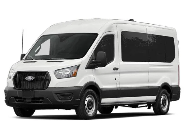 New 2026 Agate Black Metallic Ford Passenger Van XLT image 1