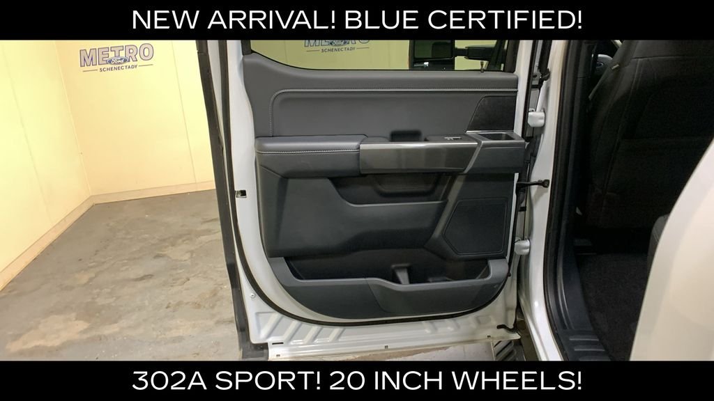 Certified Used 2022 White Metallic Ford XLT image 24