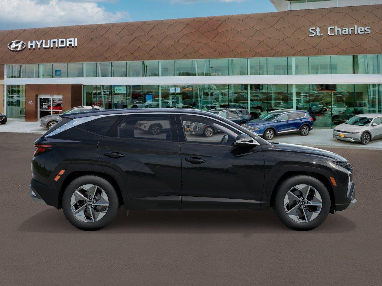 New 2026 Ash Black Hyundai SEL AWD image 7