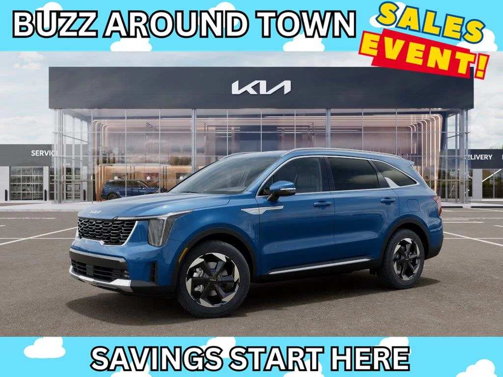 New 2026 Mineral Blue Kia EX image 3
