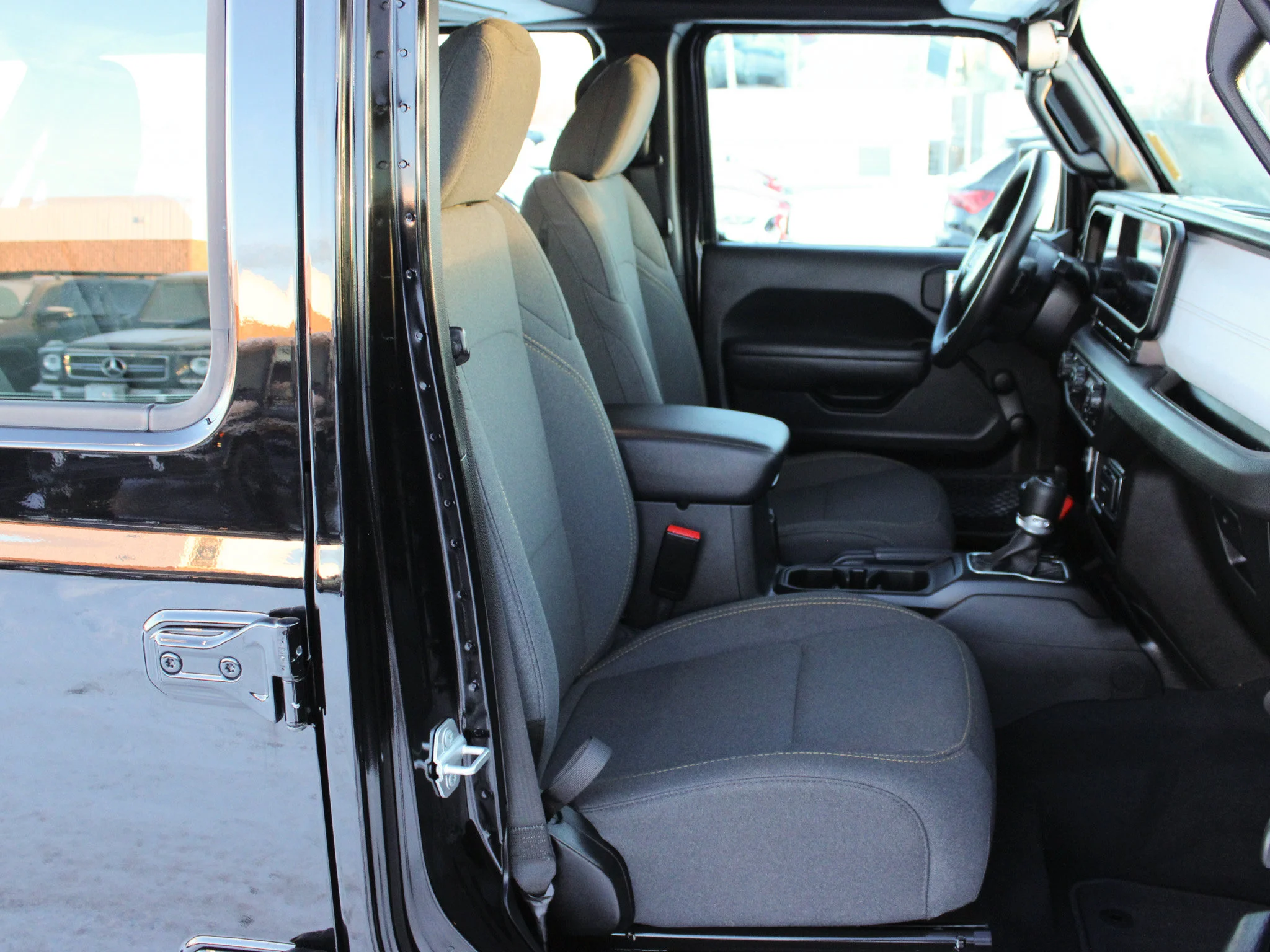 Certified Used 2024 Black Jeep Sport * No Accidents | Hardtop | 3.6L V6 | Skid Plates | Local Trade-In | Apple CarPlay image 20