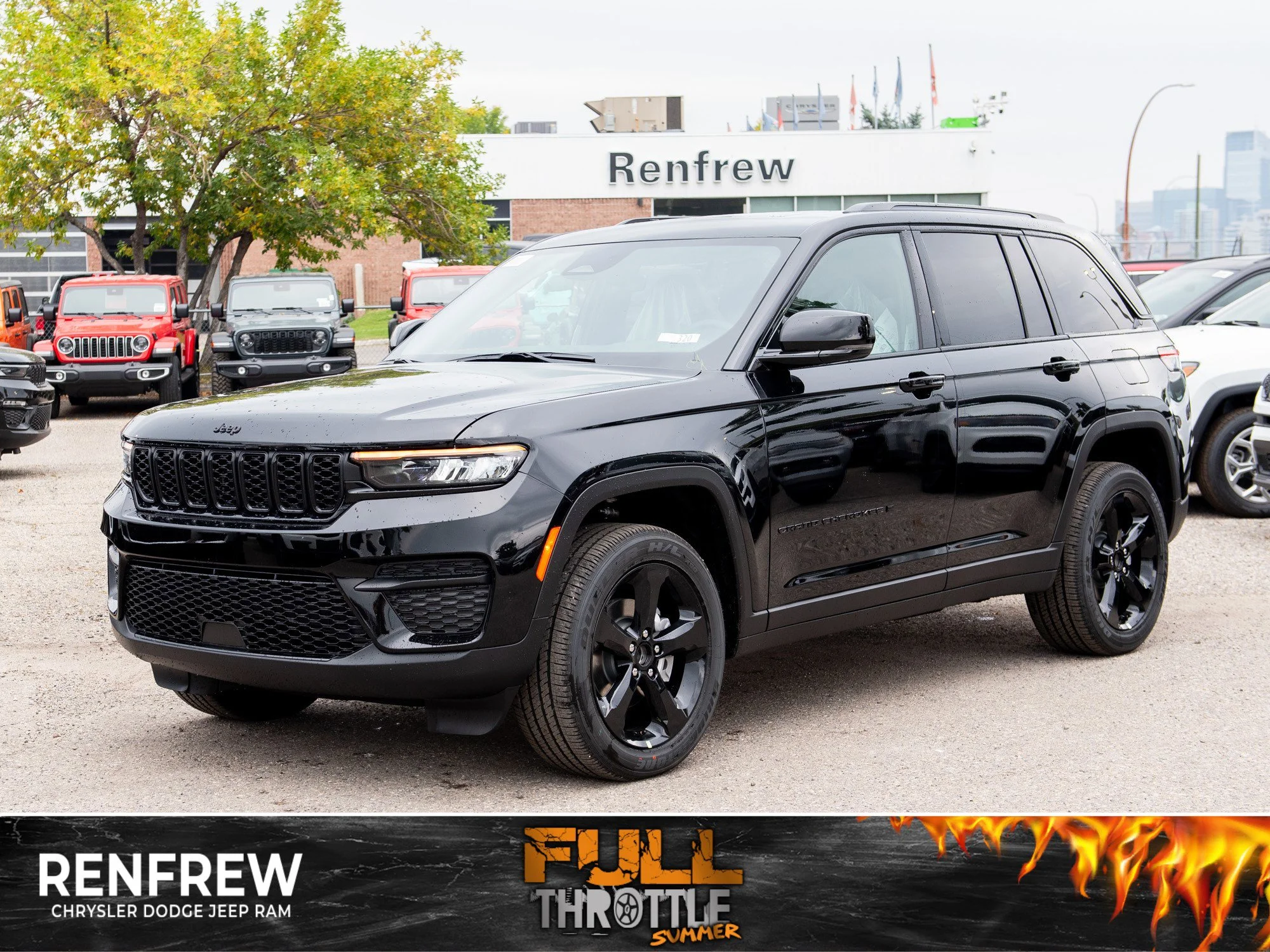 New 2025 Black Jeep Altitude* 4x4, Sunroof, Trailer Tow Group, Heated Leather image 1