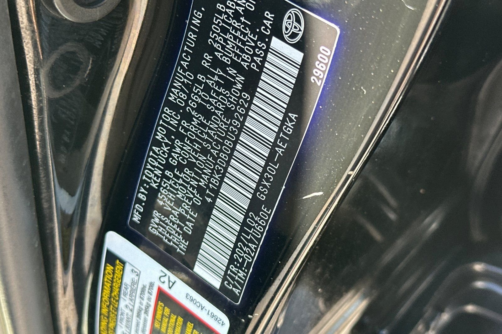Used 2011 Black Toyota Base image 27