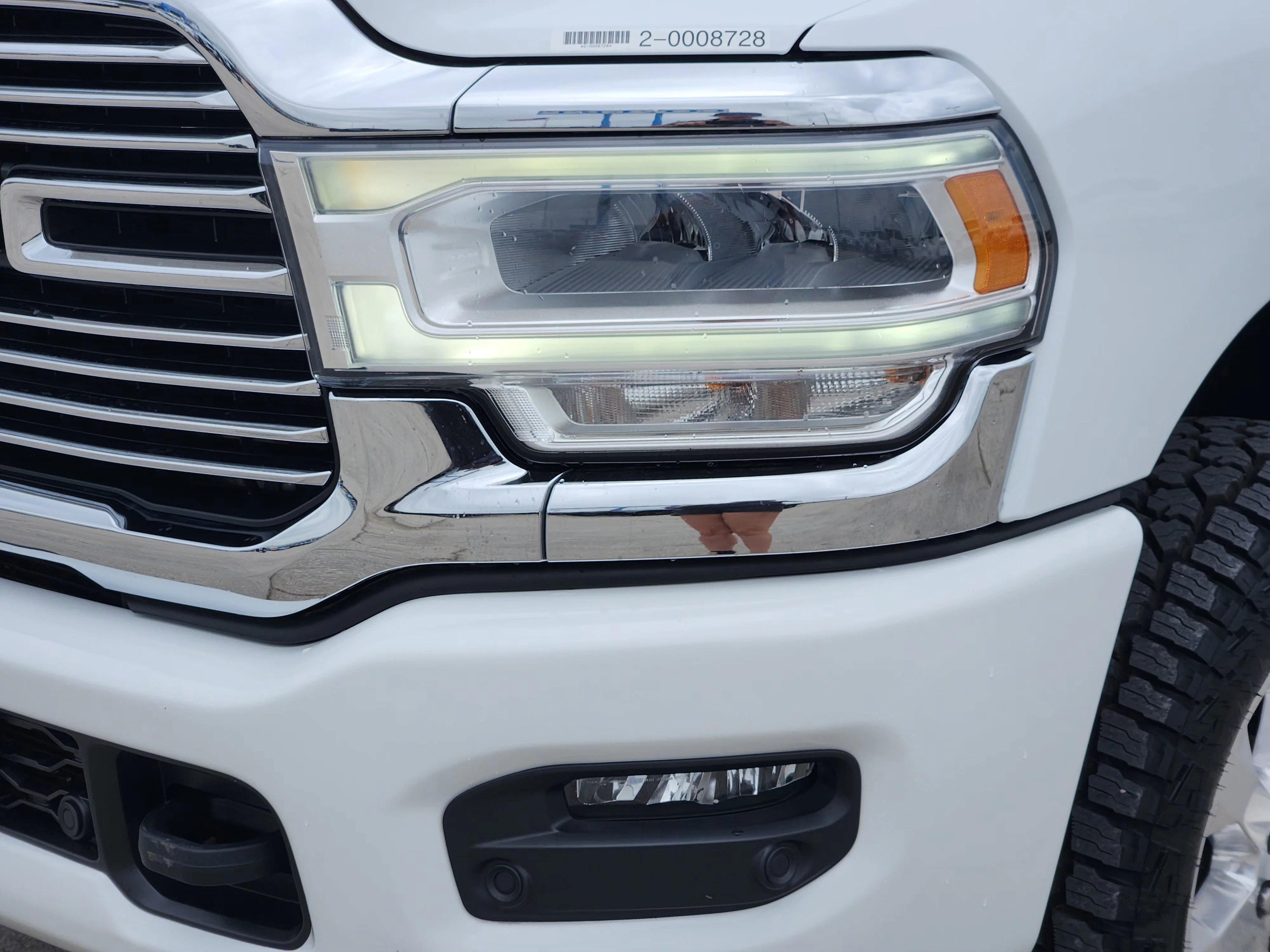 Used 2023 Bright White Clearcoat Ram Laramie image 8