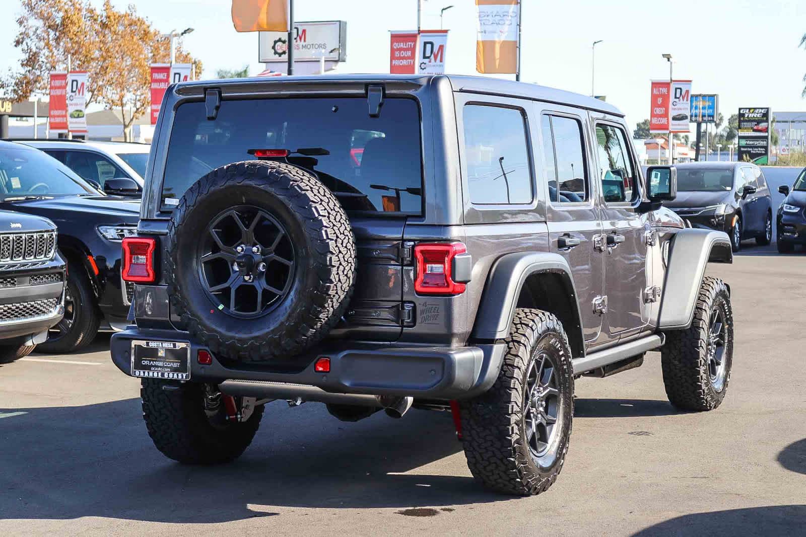 New 2027 Granite Crystal Metallic Clear-Coat Exterior Paint Jeep Willys image 4