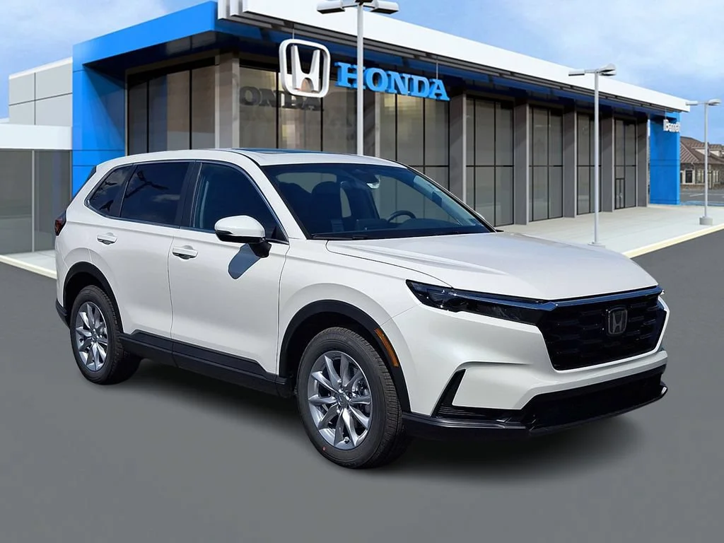 New 2026 Platinum White Pearl Honda EX image 1