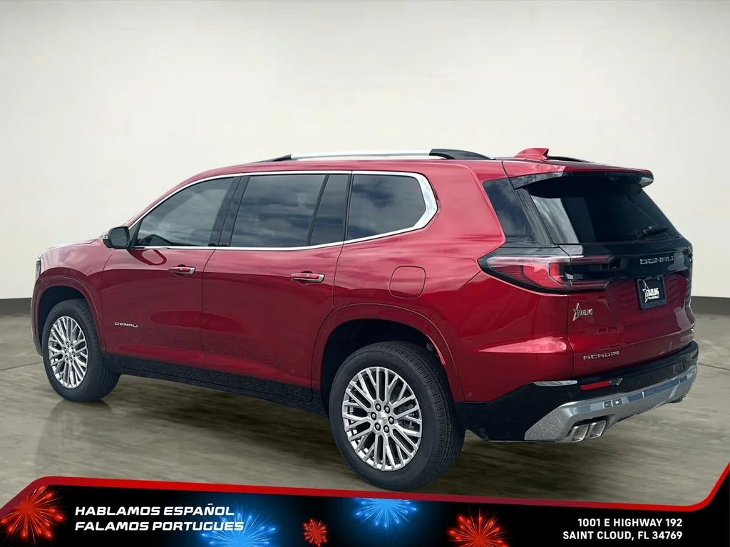 New 2026 Volcanic Red Tintcoat GMC Denali image 4