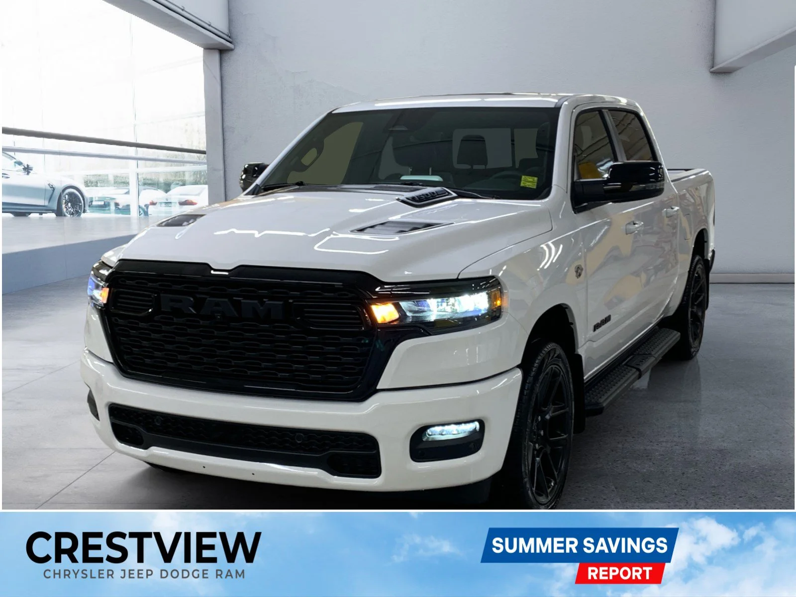 New 2026 Bright White Ram Sport image 1