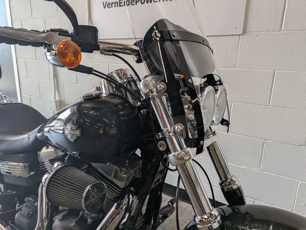 Used 2008 GRAY Harley-Davidson® FXDF - Fat Bob image 4