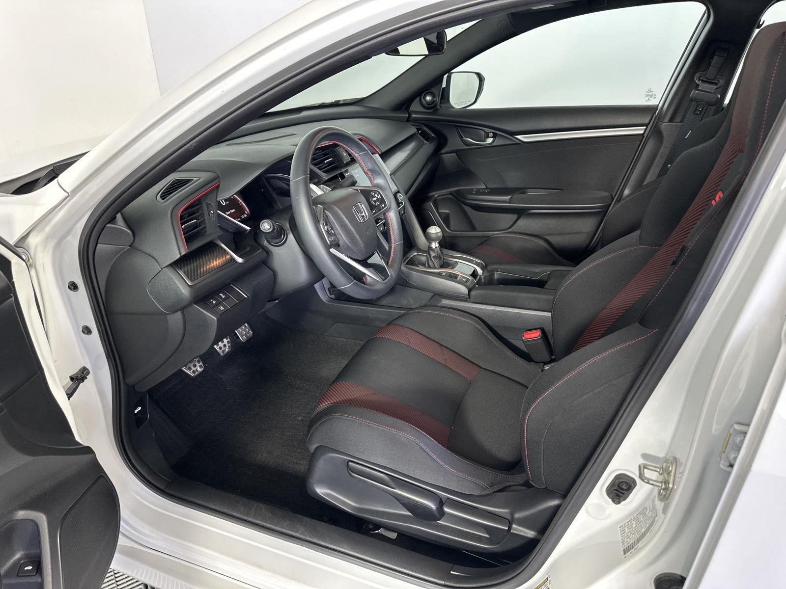 Used 2020 Platinum White Pearl Honda SI image 10