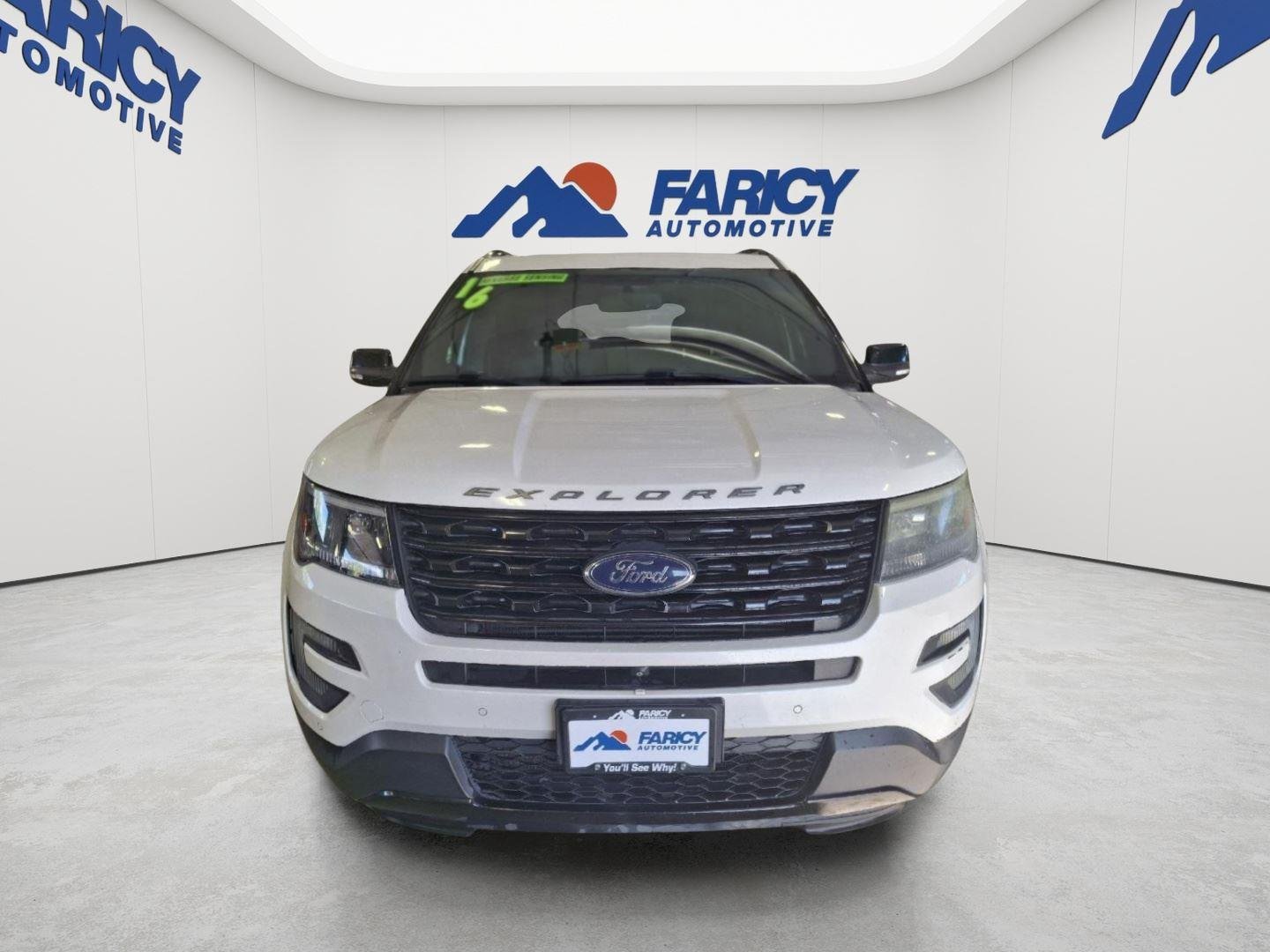 Used 2016 White Platinum Tri-Coat Metallic Ford Sport image 6