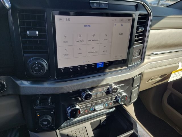 New 2026 Glacier Gray Metallic Tri-Coat Ford F-350® Platinum® image 7