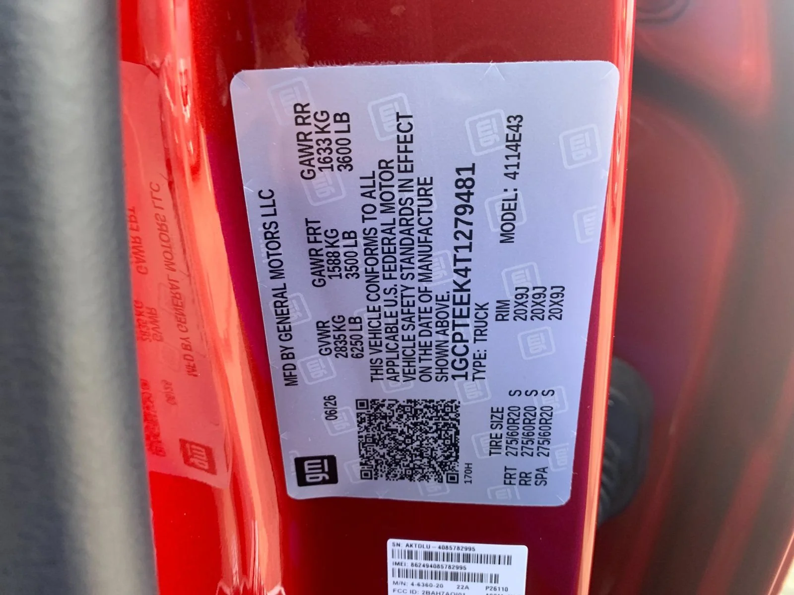 New 2026 Radiant Red Tintcoat Chevrolet Trail Boss image 32