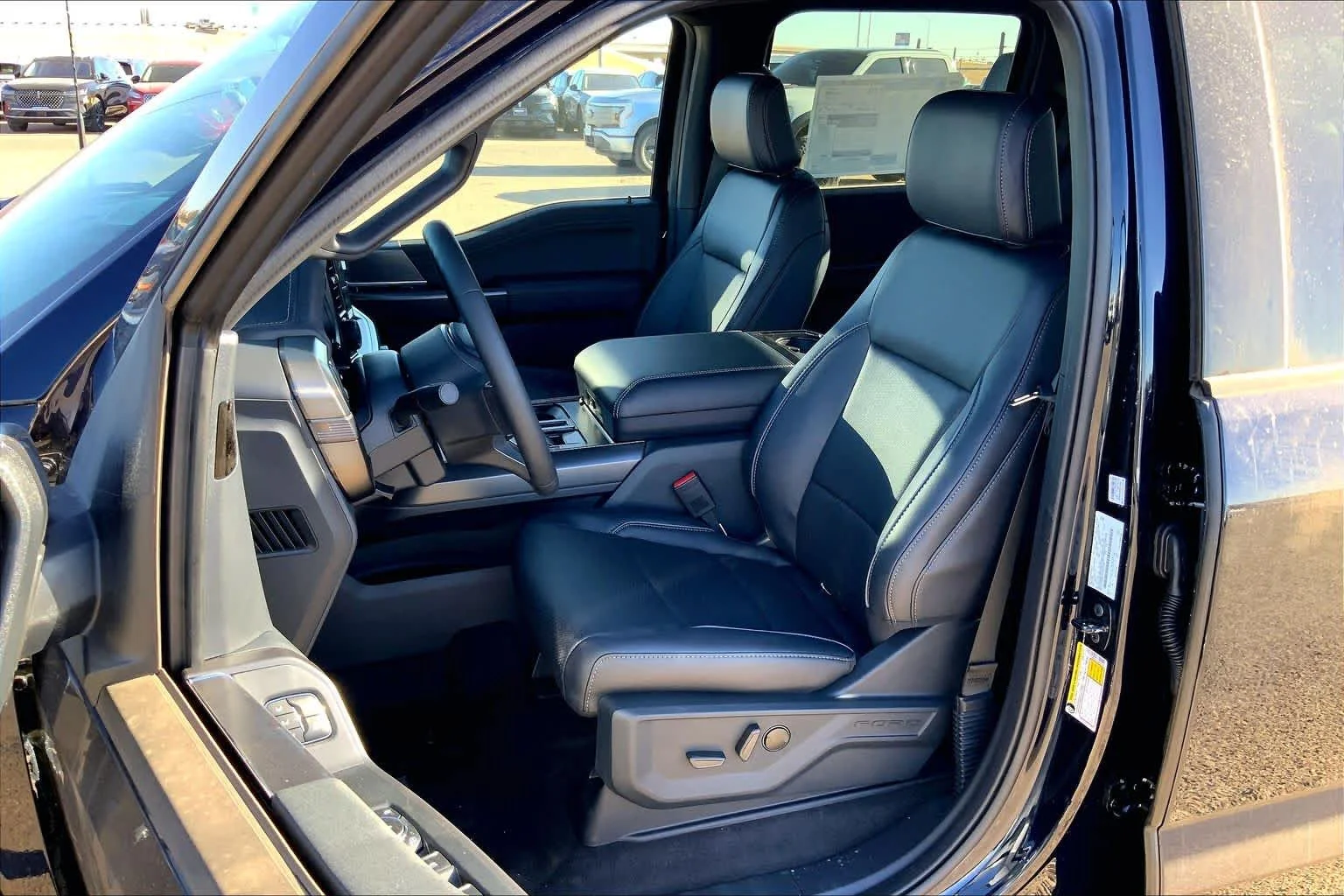 New 2026 Antimatter Blue Metallic Ford LARIAT image 9