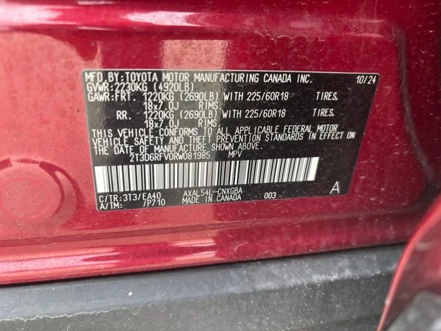 Used 2024 Red Toyota Limited image 14