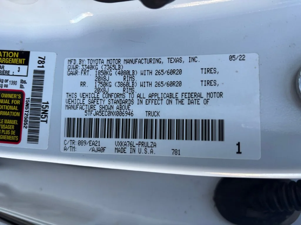 Used 2022 Beige Toyota Limited image 25
