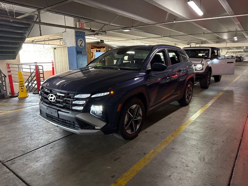 Certified Used 2025 Blue Hyundai SEL image 1