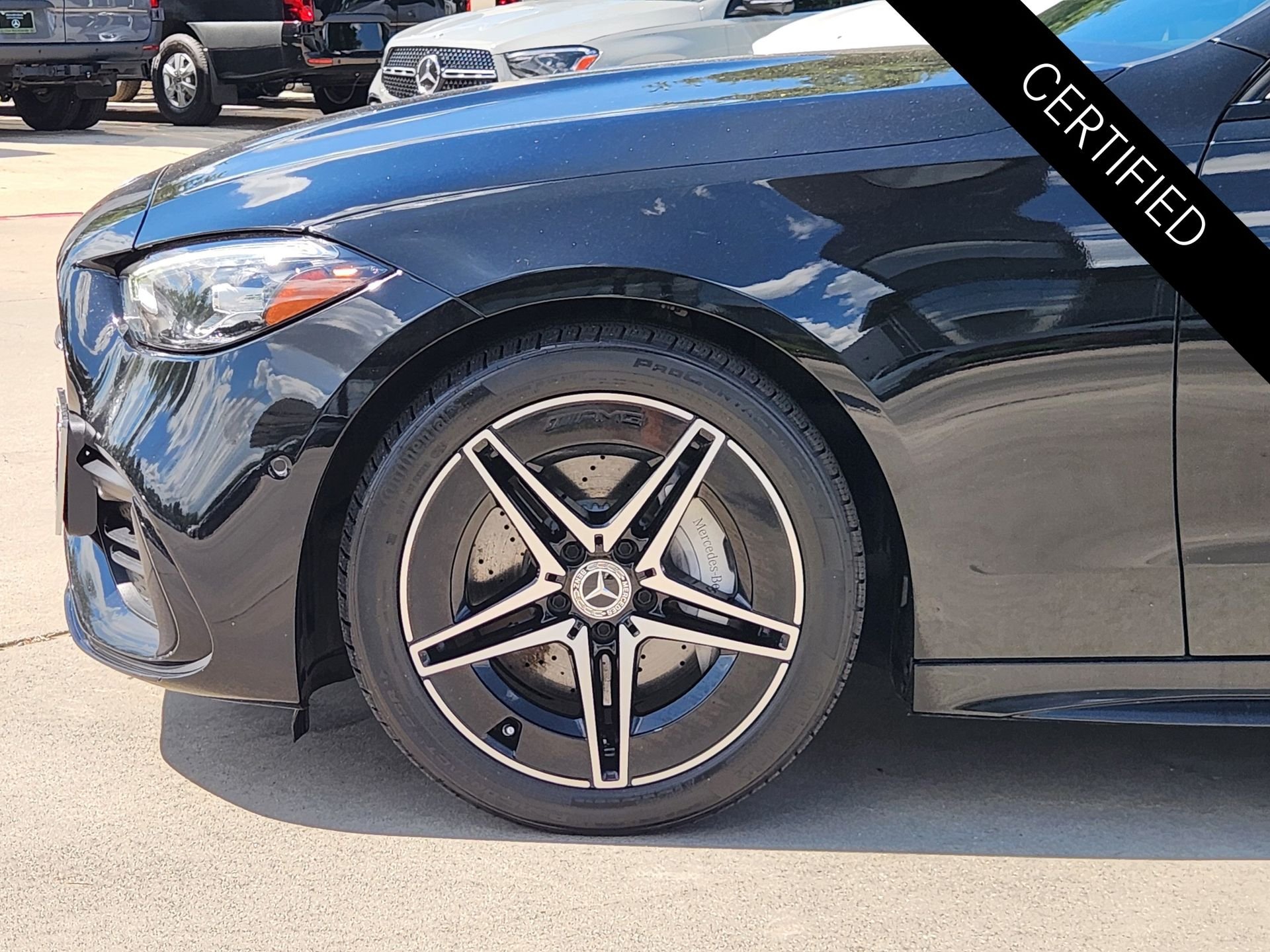Certified Used 2023 Black Mercedes-Benz C 300 image 10