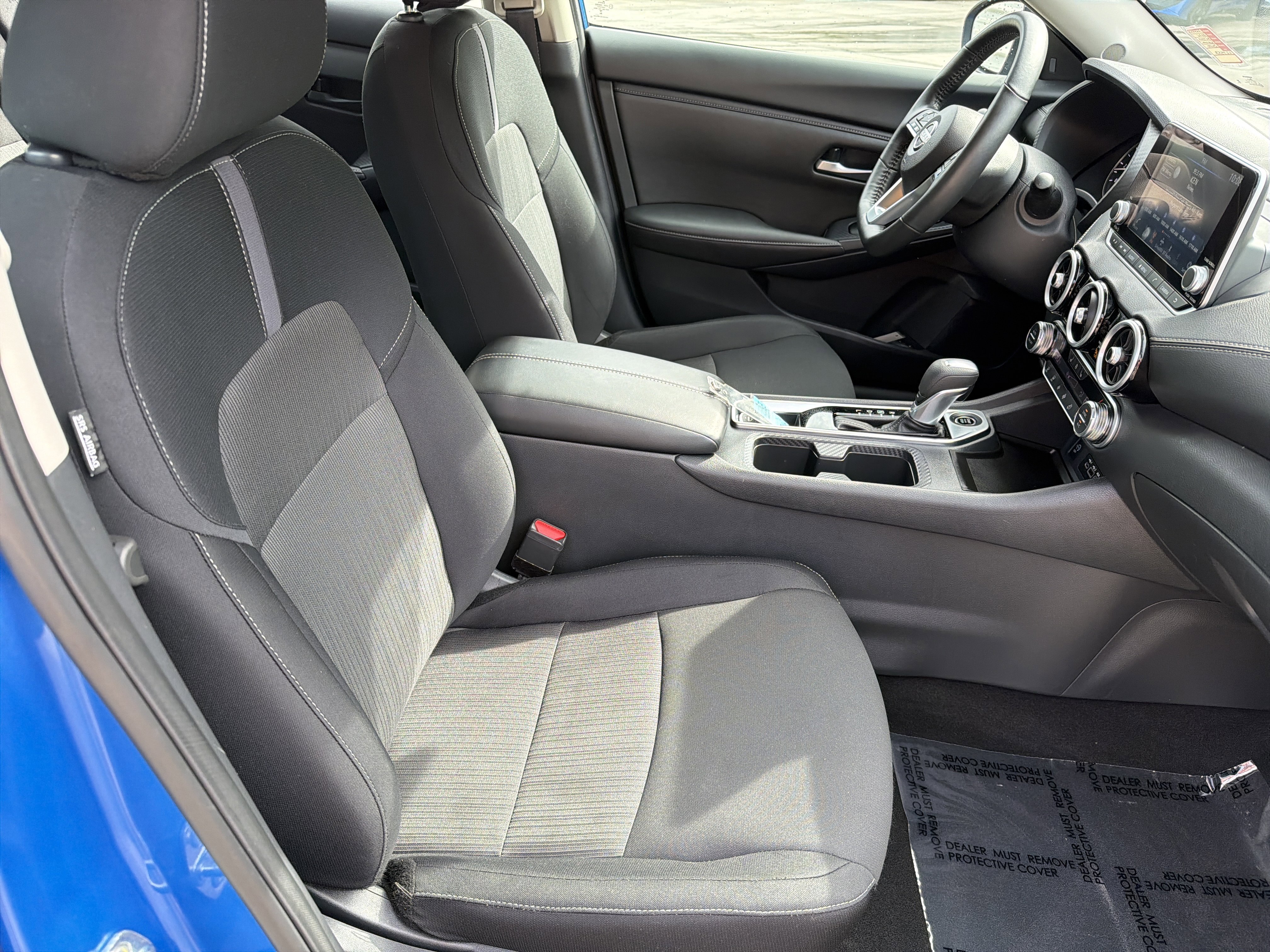 Used 2025 Electric Blue Metallic Nissan SV image 14