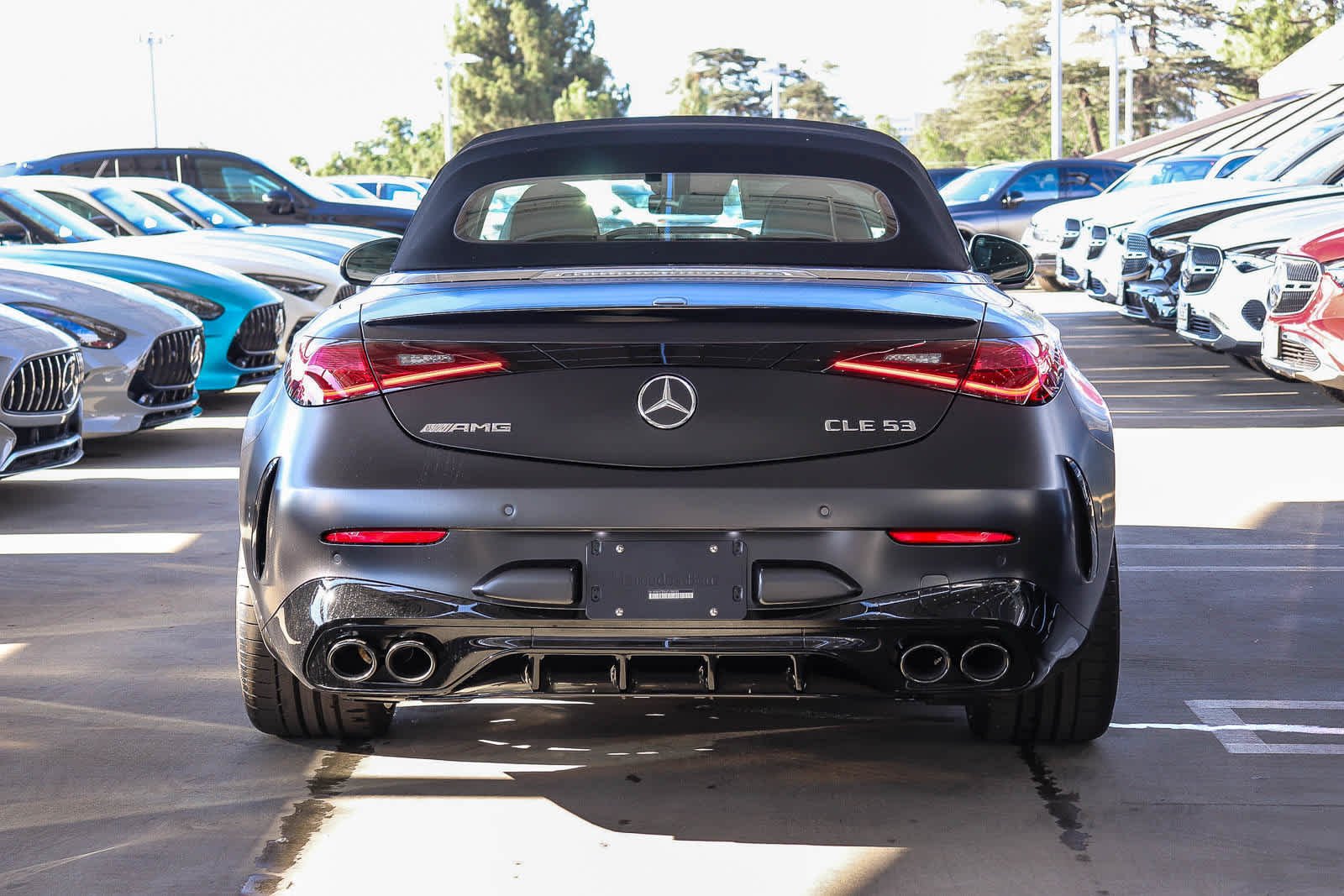 New 2027 MANUFAKTUR exclusive graphite grey magno Mercedes-Benz AMG® CLE 53 image 3