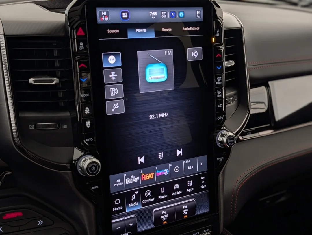 New 2026 Black RAM RHO - - 4x4 - 3.0L Hurricane HO Twin Turbo - Head-Up Display & More! image 24