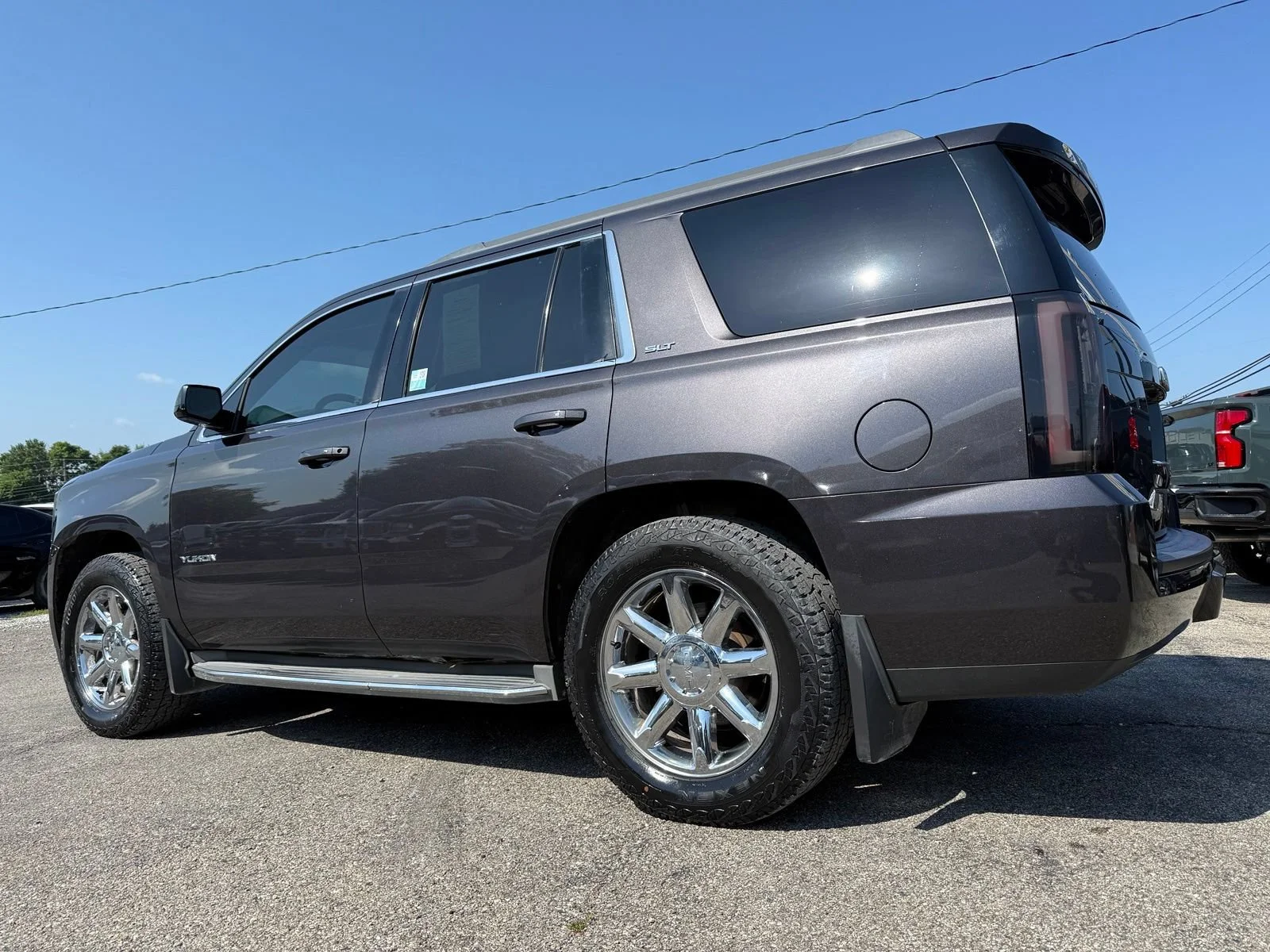 Used 2015 IRIDIUM METALLIC GMC SLT image 7