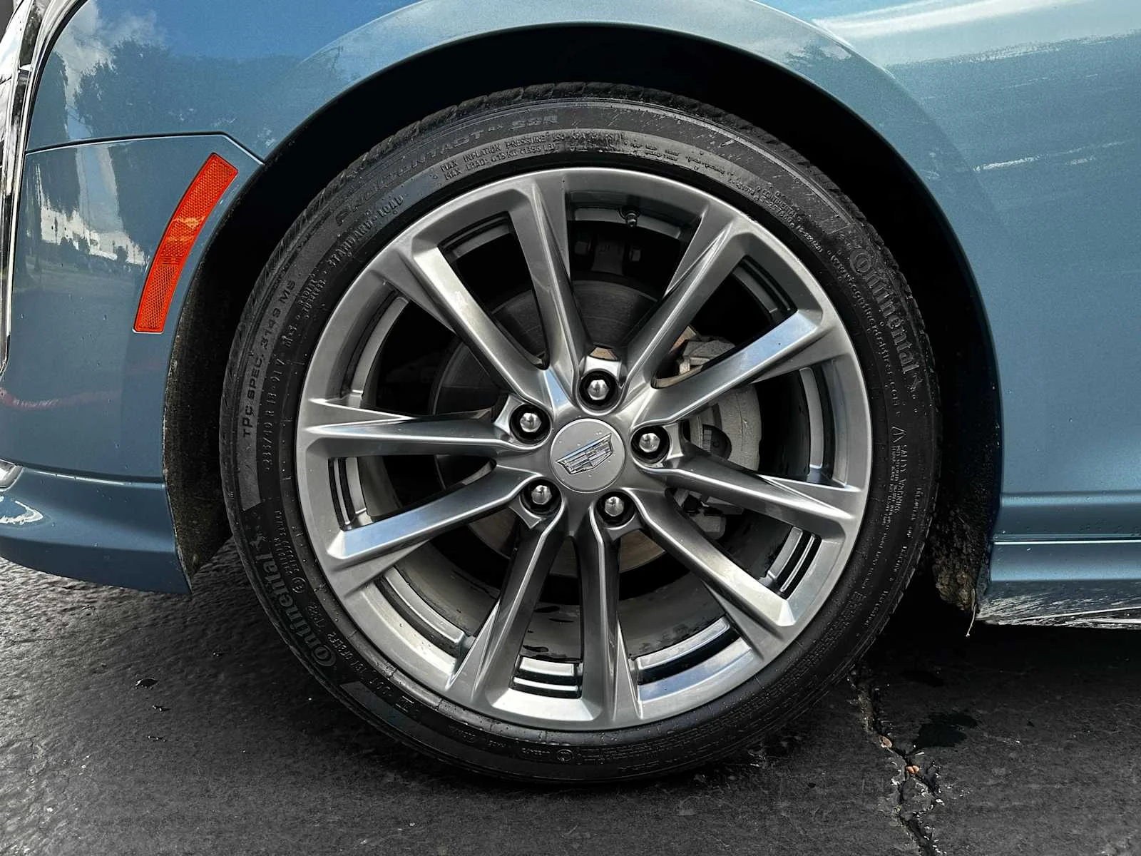 Used 2024 Midnight Steel Metallic Cadillac Sport image 7
