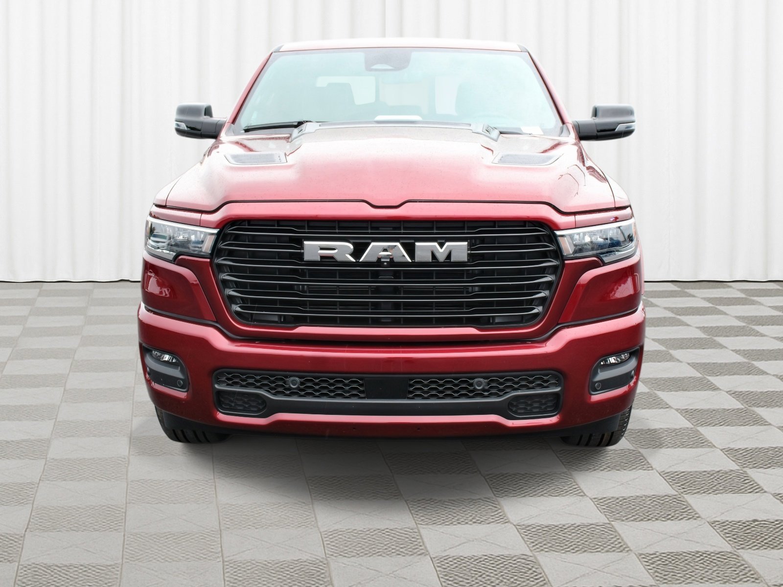 New 2026 Delmonico Red Pearl-Coat Exterior Paint RAM Laramie image 37