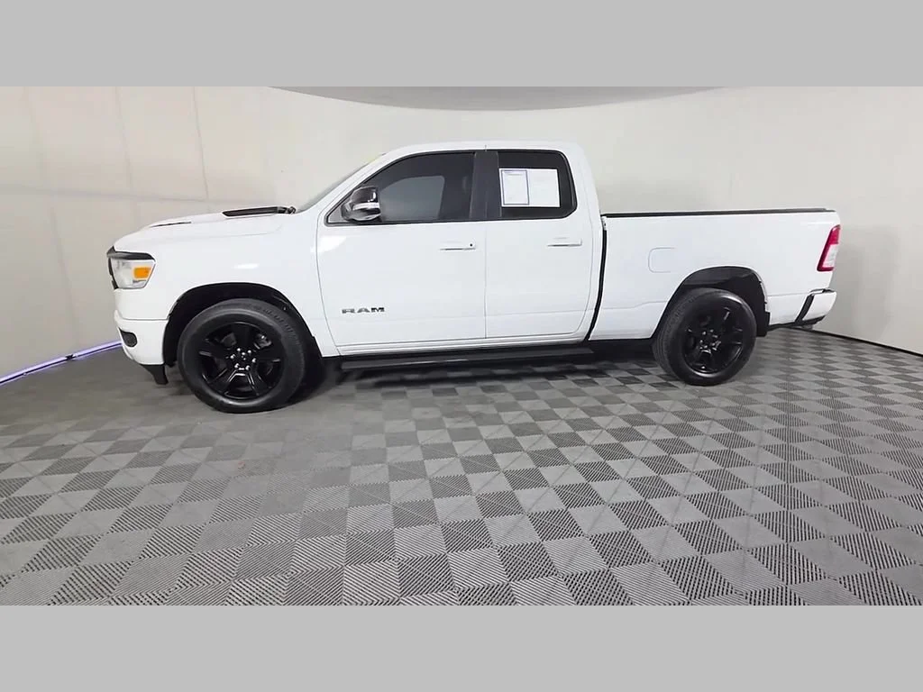 Used 2021 Bright White Clearcoat Ram Big Horn image 47
