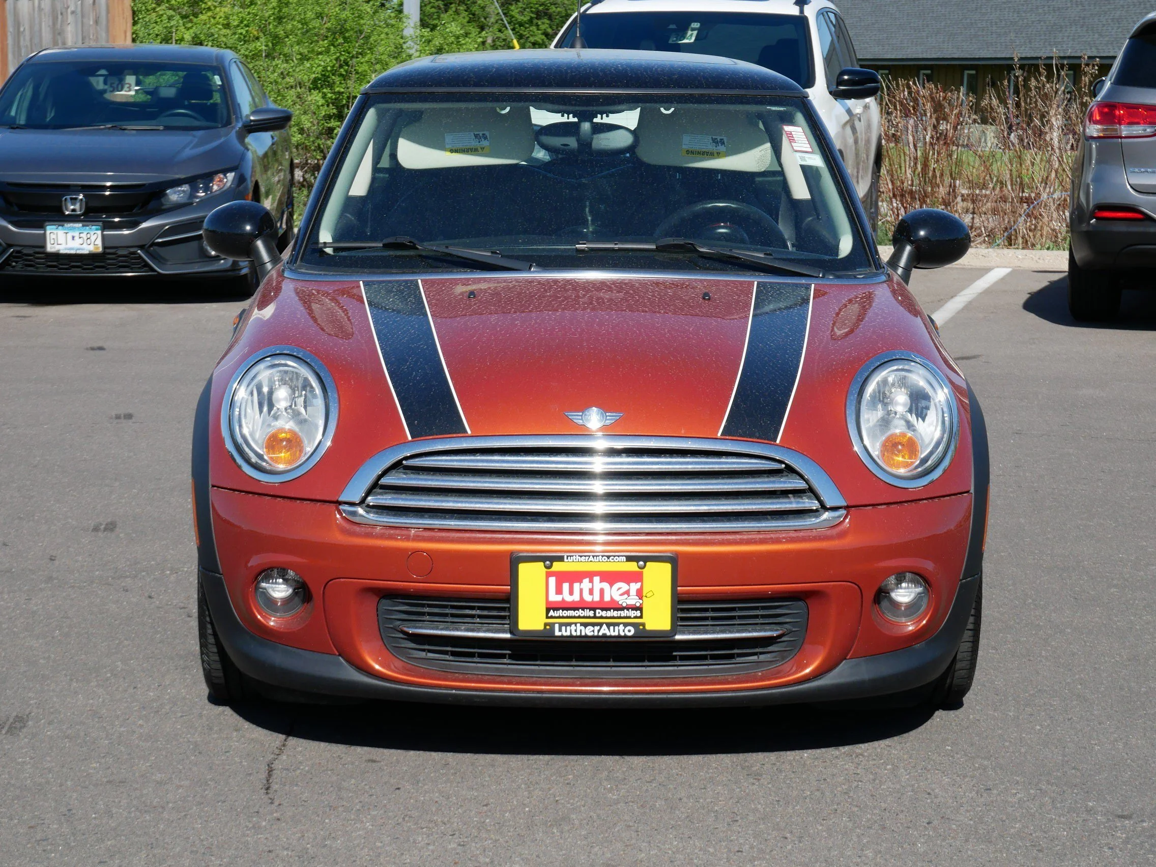 Used 2011 MINI Cooper Base with VIN WMWSU3C58BT253684 for sale in Hopkins, Minnesota
