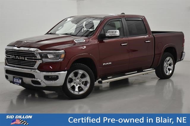 Used 2022 Delmonico Red Pearlcoat Ram Laramie image 1