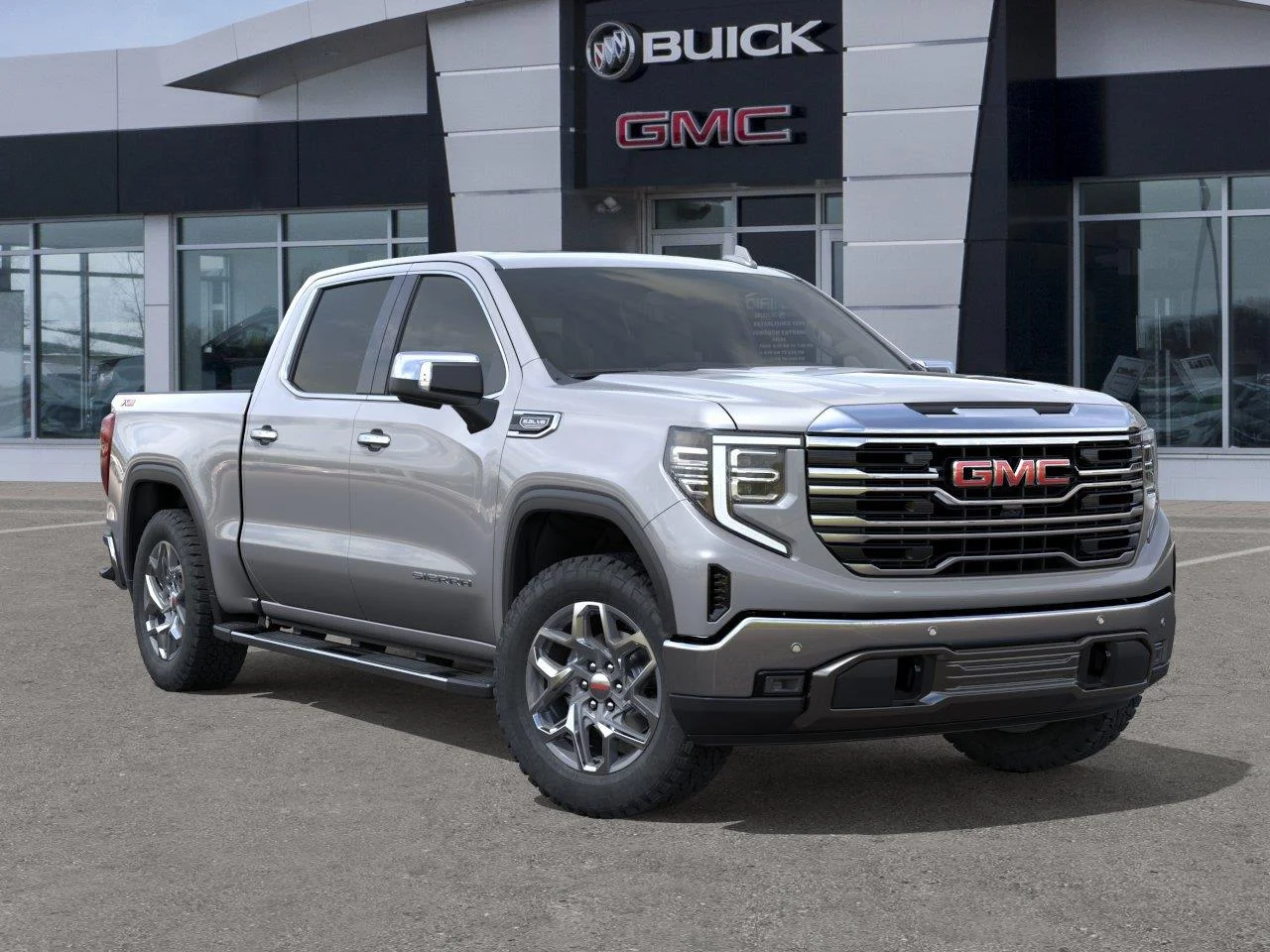 New 2026 Sterling Metallic GMC SLT image 7