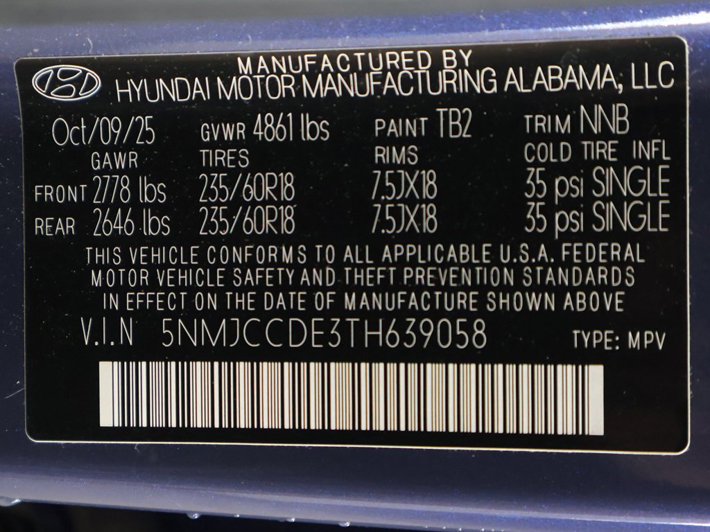 Used 2026 Blue Hyundai SEL Premium image 46