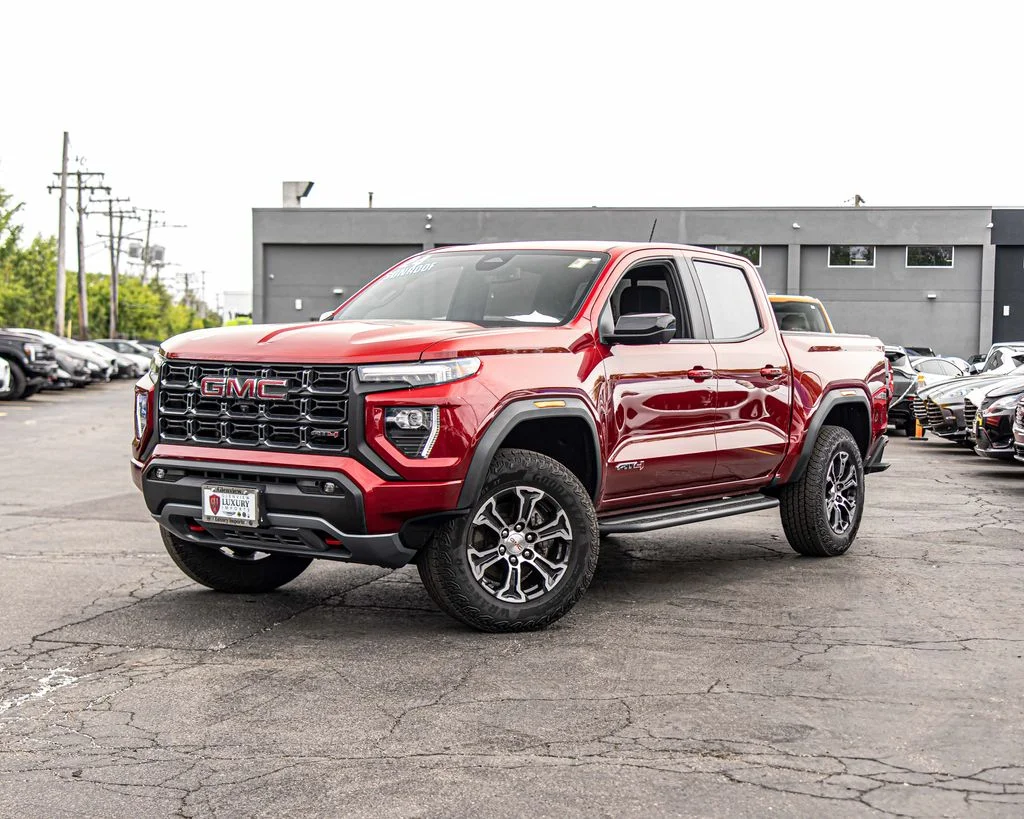 Used 2024 Red GMC AT4 image 1