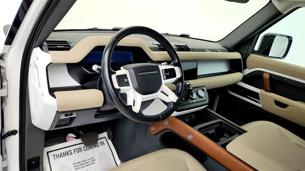 Used 2021 Fuji White Land Rover 90 S AWD w/ Premium LED Lights & Meridian Audio image 12
