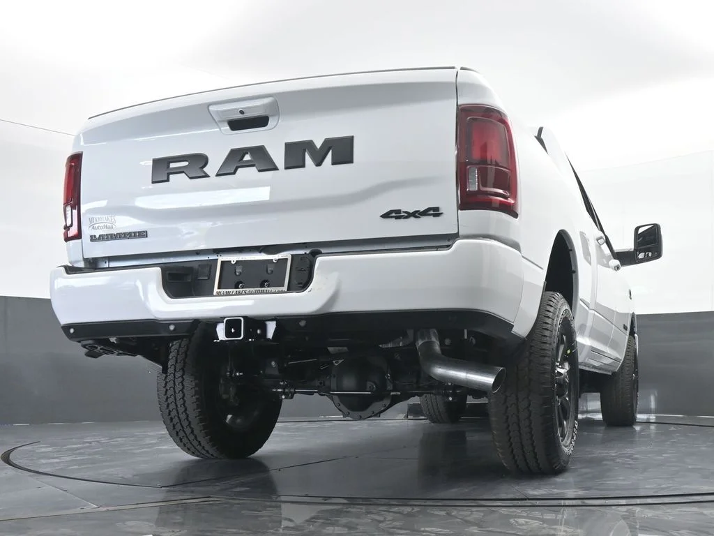 New 2026 Bright White Clear-Coat Exterior Paint RAM Laramie image 58