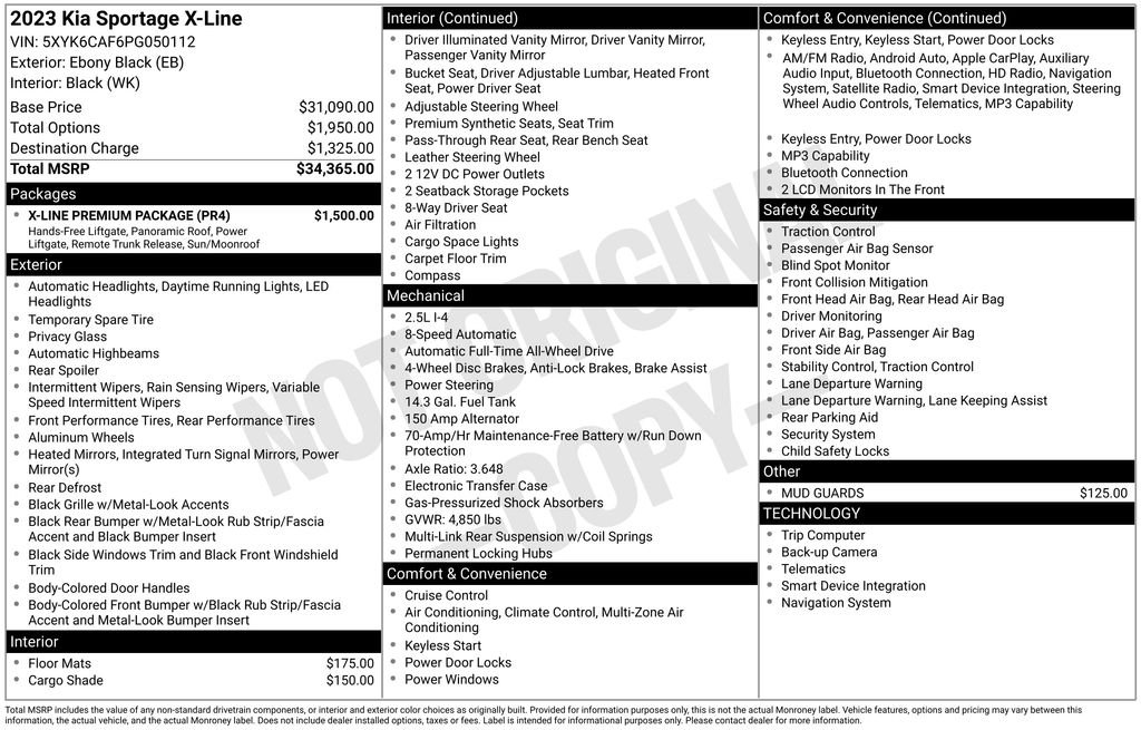 2023 Kia Sportage X-Line - Photo 7