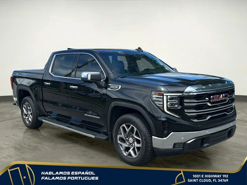 Used 2022 Onyx Black GMC SLT image 8