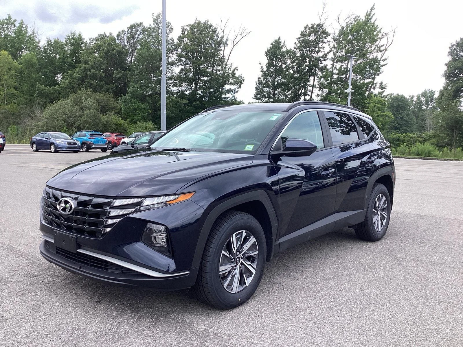 Used 2024 Deep Sea Hyundai Blue image 3