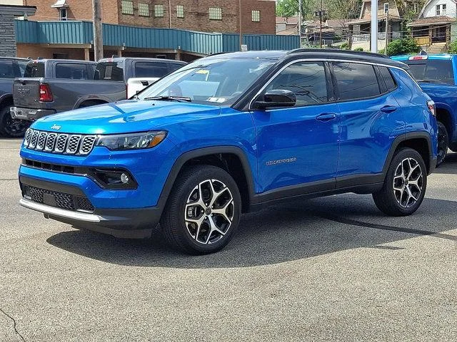 New 2026 Hydro Blue Pearl-Coat Exterior Paint Jeep Limited image 2