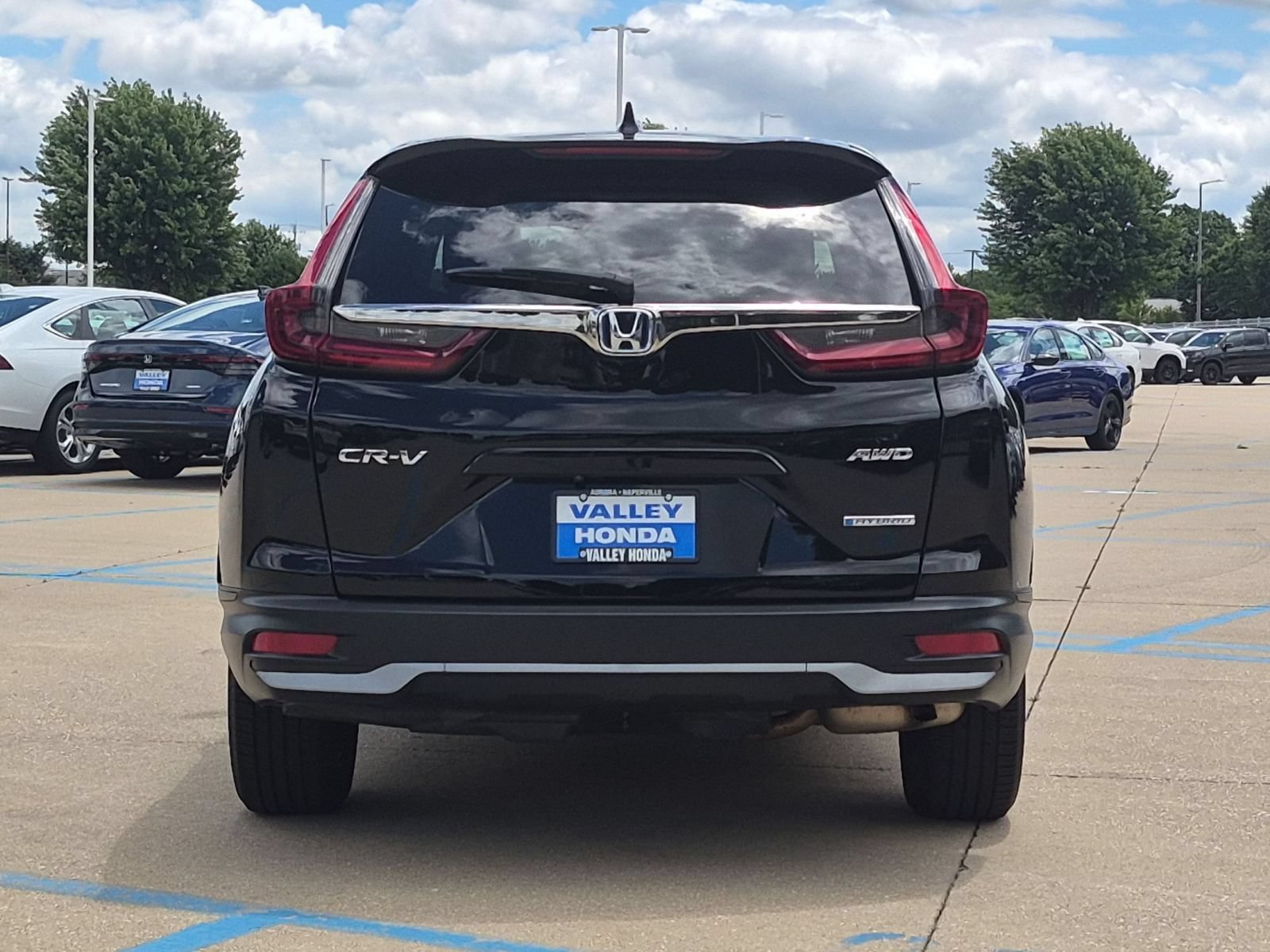 Used 2020 Crystal Black Pearl Honda EX-L AWD image 7