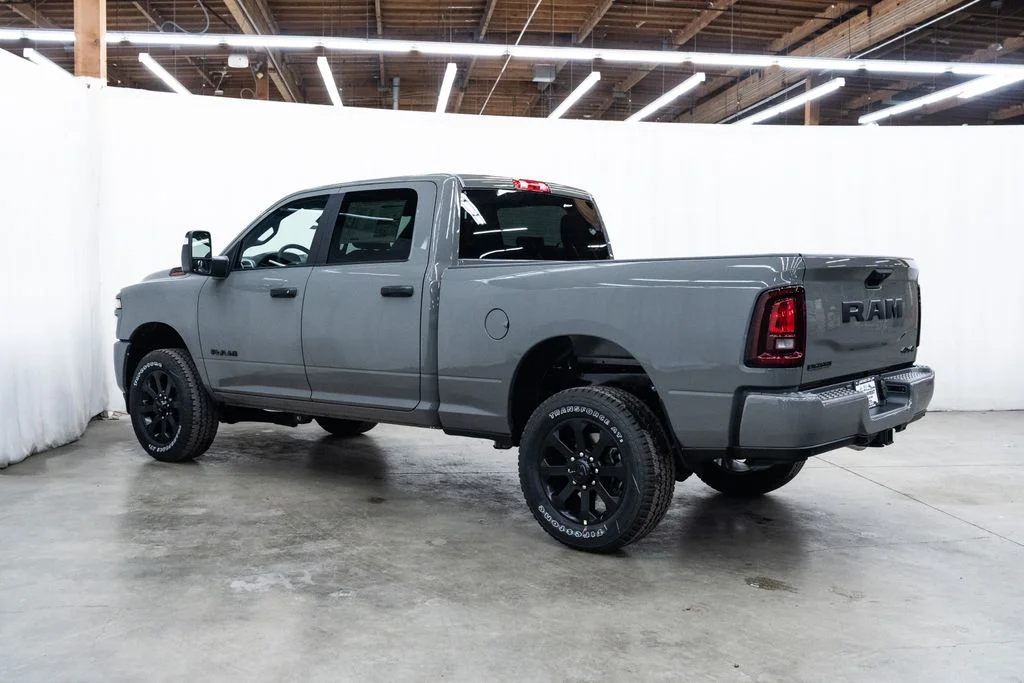 New 2026 Ceramic Gray Clear-Coat Exterior Paint RAM Big Horn image 4